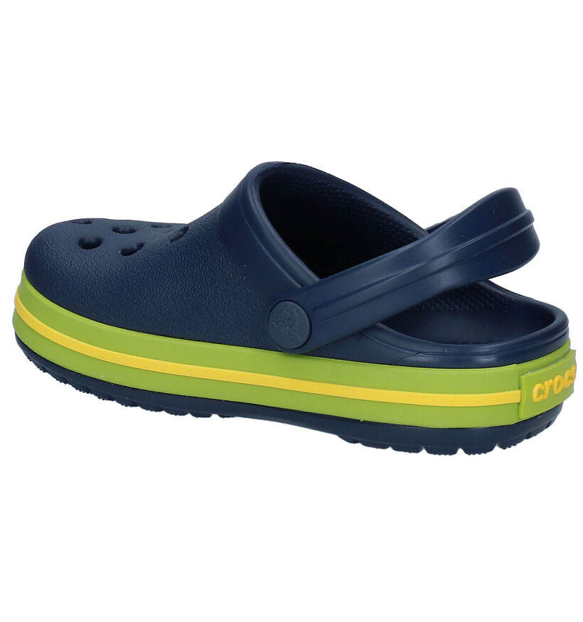 Crocs Crocband Nu-pieds en Bleu pour filles, garçons (324203)