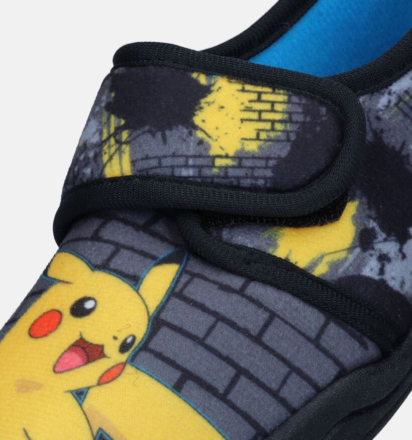 Pokémon Pikachu Pantoufles en Noir pour garçons (330362)