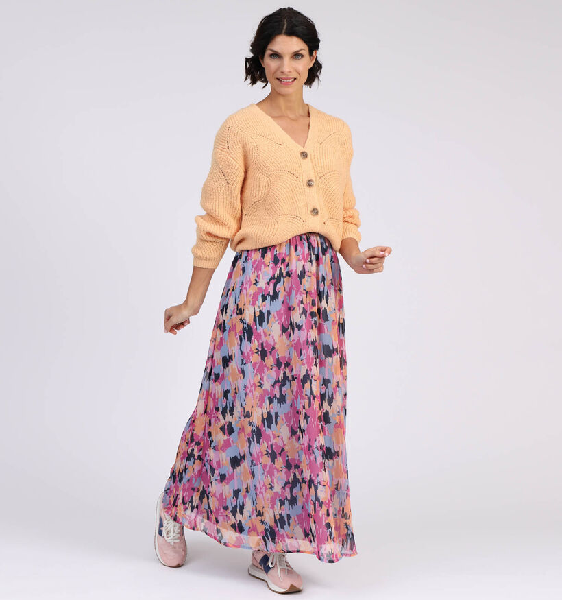 Vila Falia Roze Maxi Rok (311748)