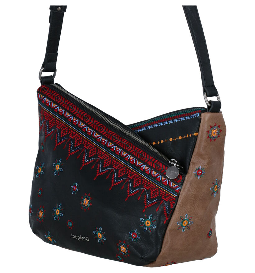 Desigual Zwarte Crossbody Tas in kunstleer (279940)