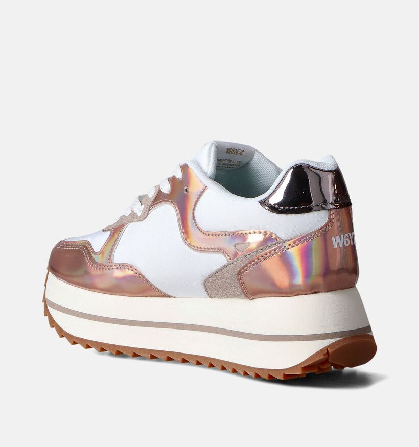W6YZ Deva Witte Sneakers voor dames (357489) - geschikt voor steunzolen