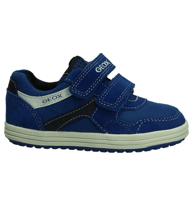 Geox Chaussures basses en Bleu en daim (190651)