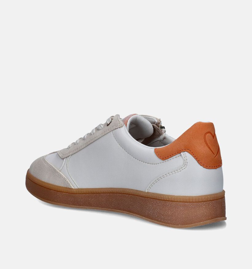 Marco Tozzi Baskets casual en Beige pour femmes (352529) - pour semelles orthopédiques
