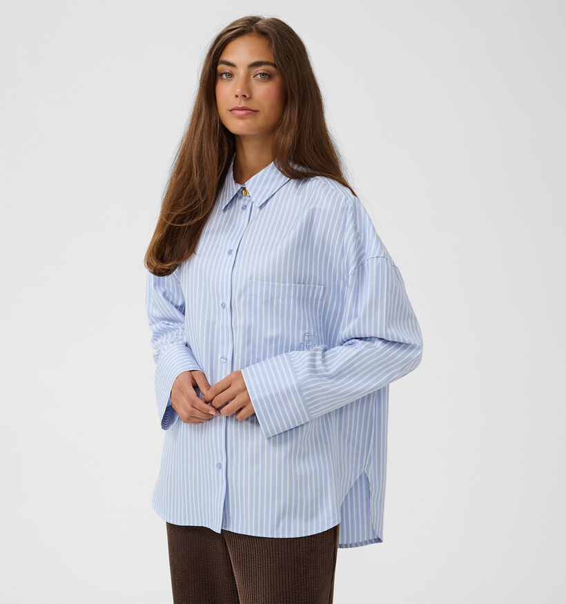 Culture Manga Blauwe Hemd voor dames (380485)