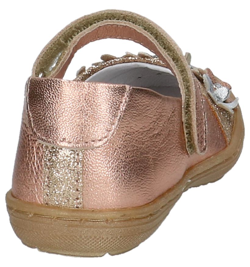 Little David Ballerines en Rose en cuir (217956)