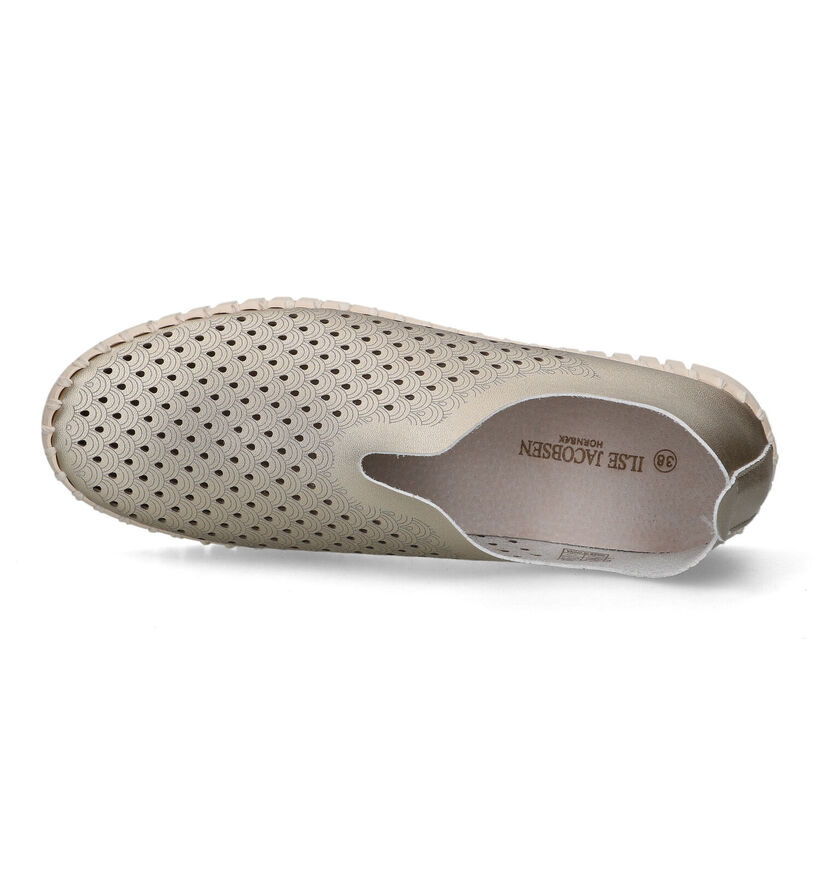 Ilse Jacobsen Tulip Chaussures à enfiler en Or pour femmes (324077) - pour semelles orthopédiques