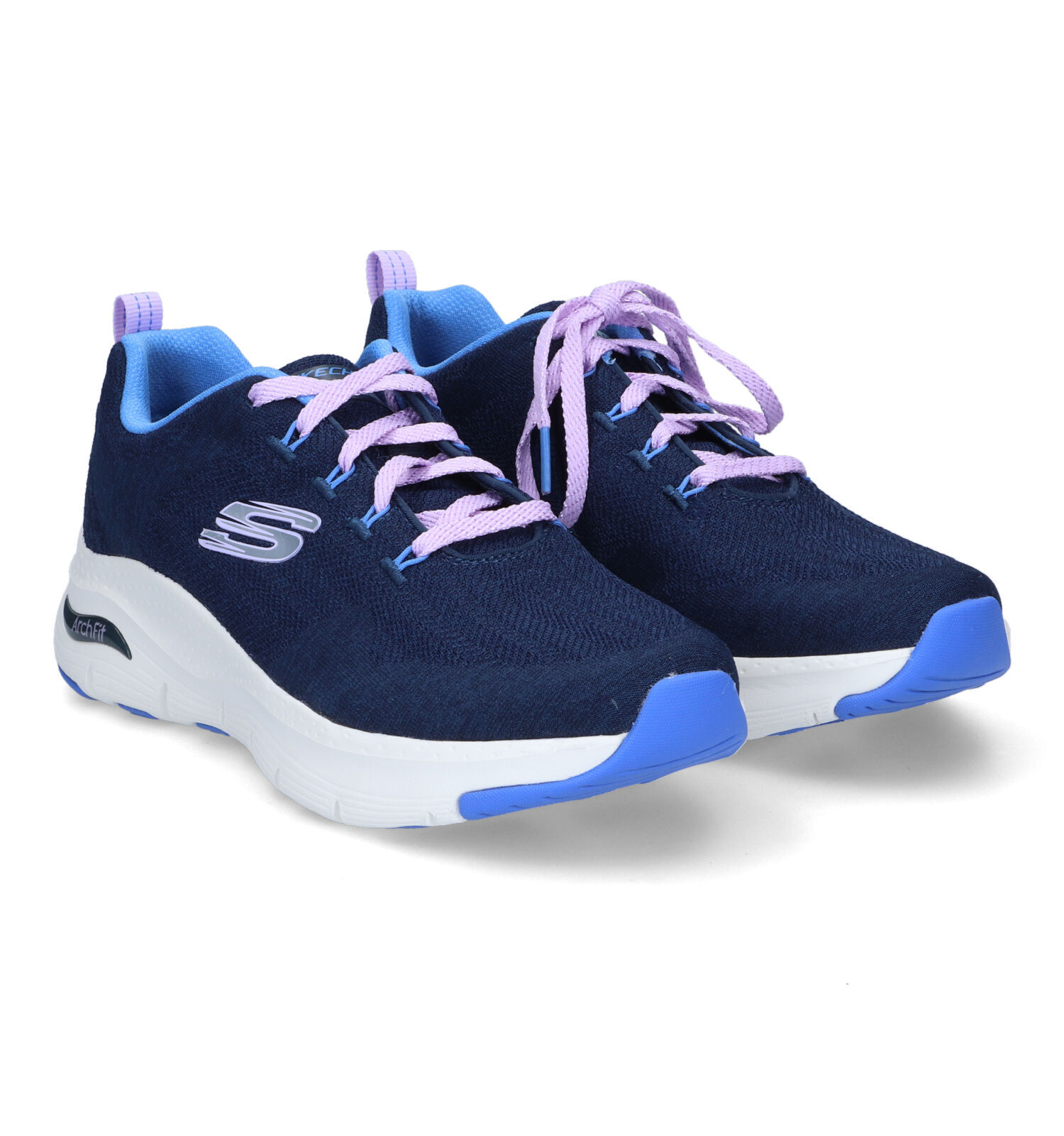 Blauwe sneakers dames torfs 2025