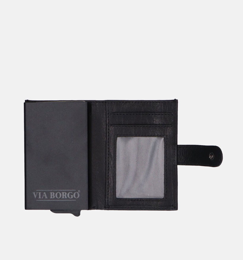 Via Borgo Porte-cartes & Ceinture en Noir pour hommes (306808)