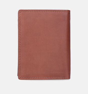 Euro-Leather Portemonnees Cognac