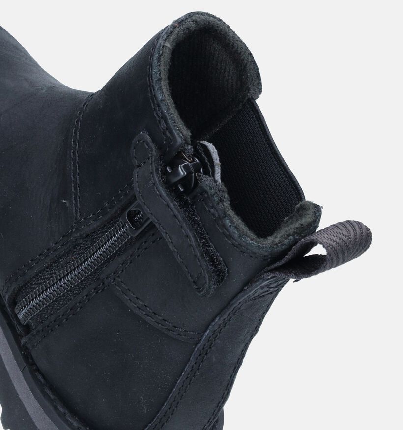 Timberland Courma Kid Chelsea Bottines en Noir pour filles, garçons (345249) - pour semelles orthopédiques