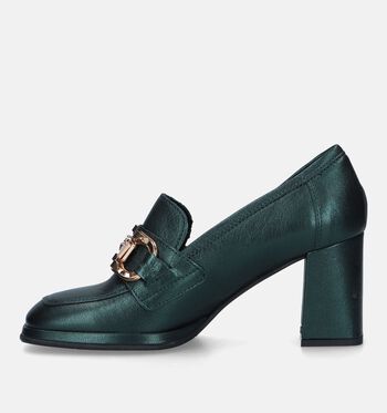 Signatur Escarpins Marron/Vert