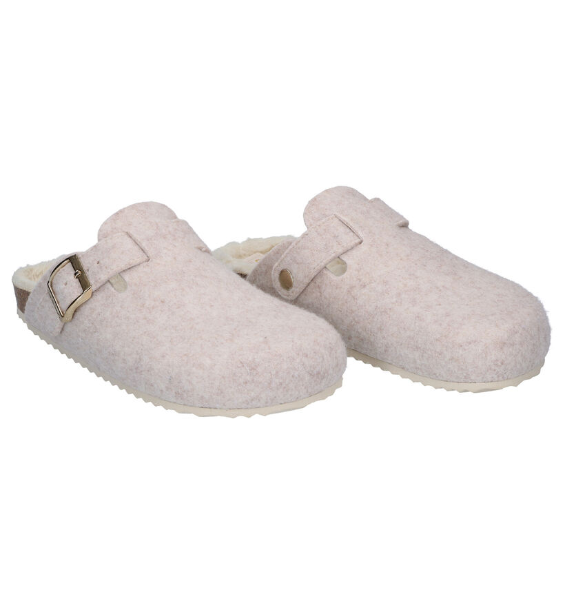 Geox Pantoufles ouvertes en Gris foncé pour femmes (301078)