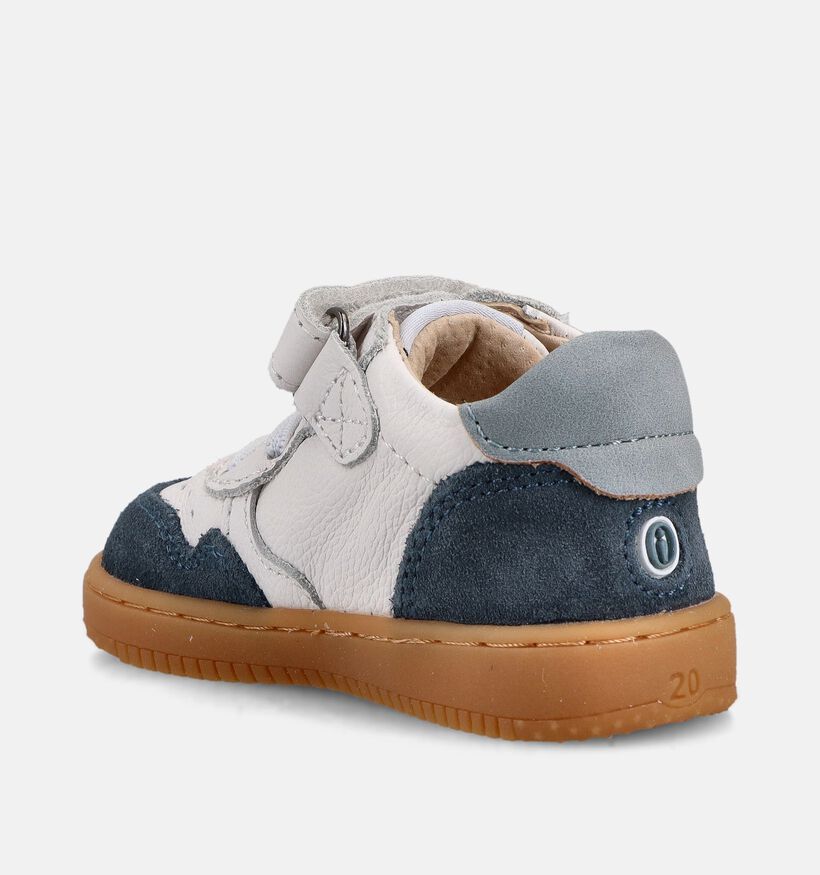 Shoesme Baskets pour b&eacute;b&eacute; en Blanc pour filles, gar&ccedil;ons (372291) - pour semelles orthop&eacute;diques