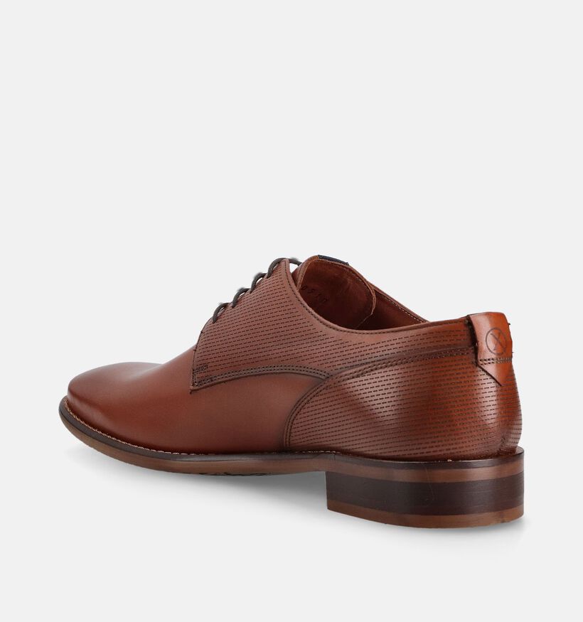 Ambiorix Gabriello Cognac Geklede Veterschoenen voor heren (372867)