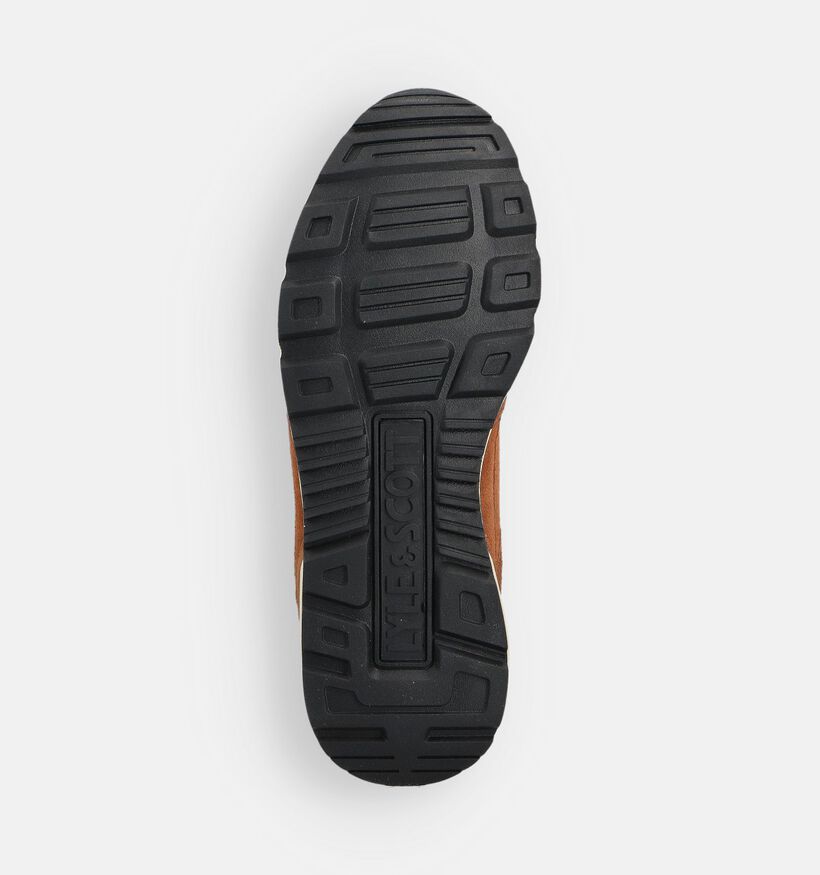 Lyle & Scott Chaussures plates en Cognac pour hommes (362616) - pour semelles orthopédiques