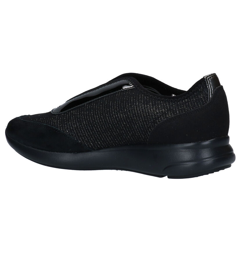 Geox Ophira Chaussures slip-on en Noir en simili cuir (277056)
