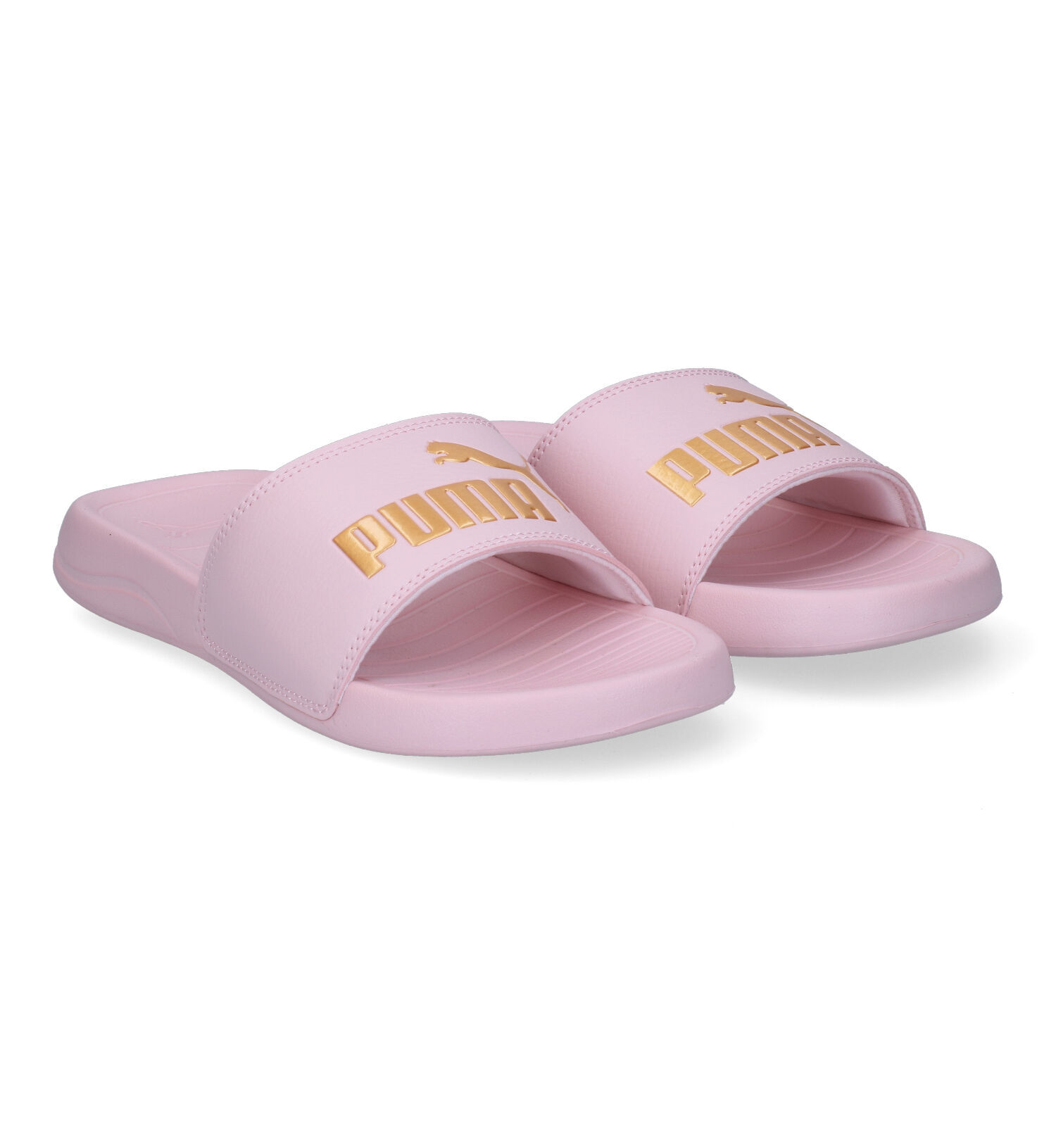 Puma Popcat Roze Basslippers Dames Slippers Online op TORFS.BE