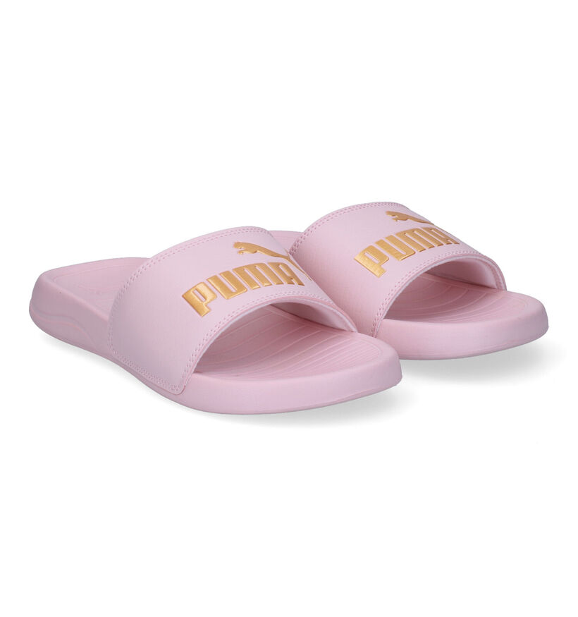 Puma Popcat Roze Basslippers voor dames (301376)