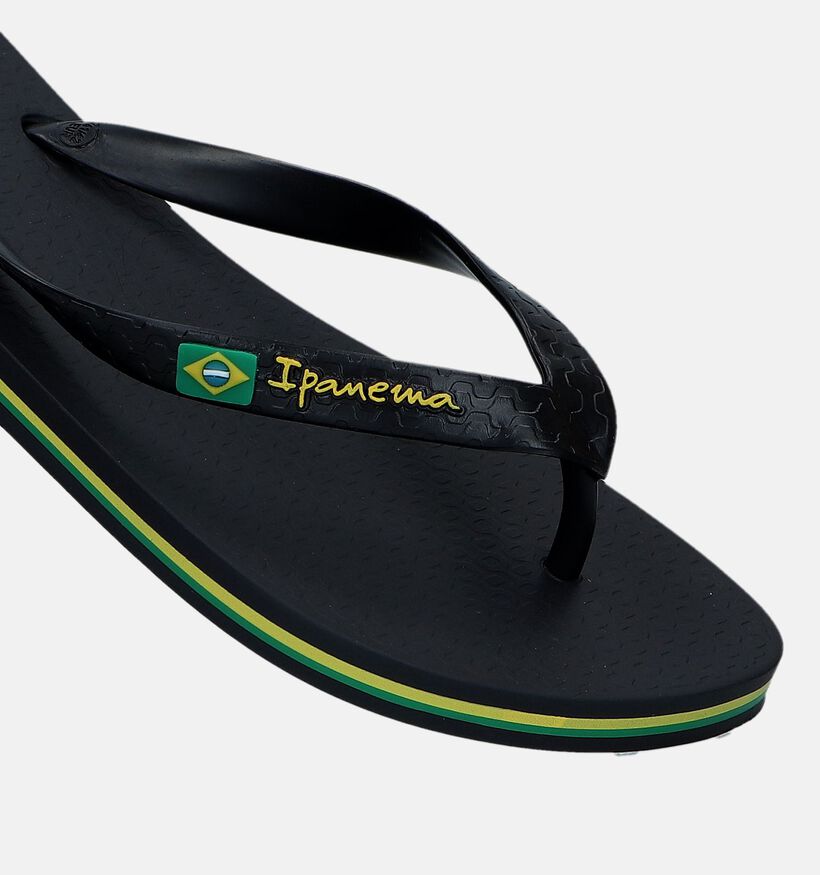 Ipanema Classic Brasil Tongs en Noir pour hommes (340766)