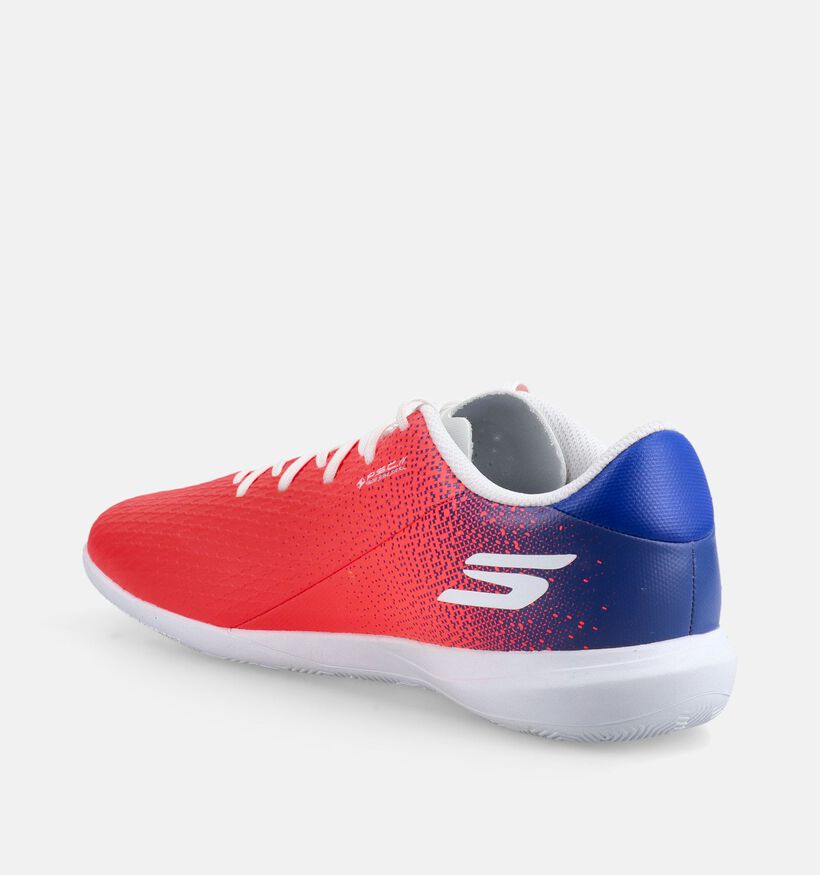 Skechers SKX 2 Chaussures de foot en Rouge/Bleu pour hommes (373867)
