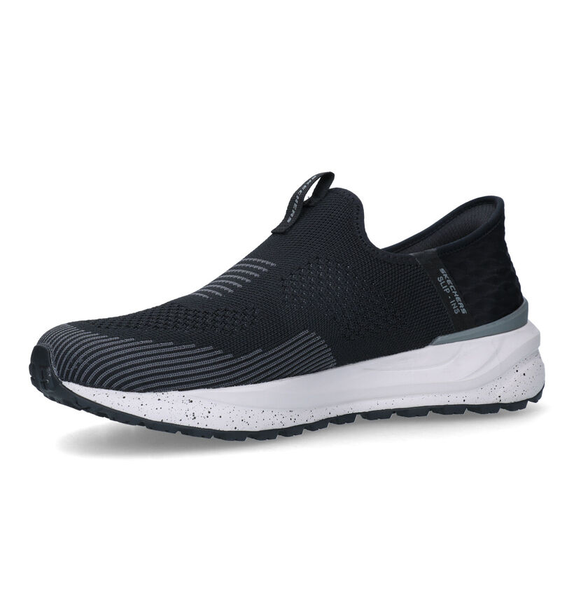 Skechers Bogdin Arlett Slip-ins en Noir pour hommes (326187) - pour semelles orthopédiques