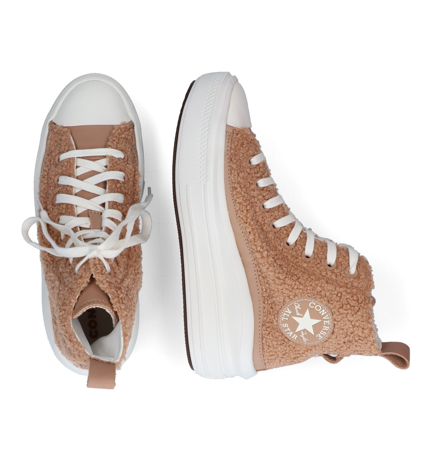Converse all star femme brun best sale