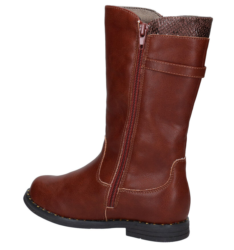 Sprox Bottes hautes en Cognac pour filles (291375)