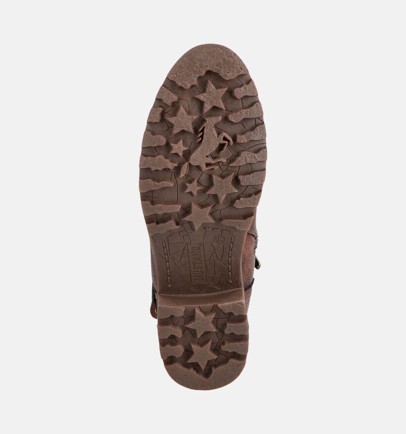 Mustang Bottines motardes en Marron pour femmes (378899)