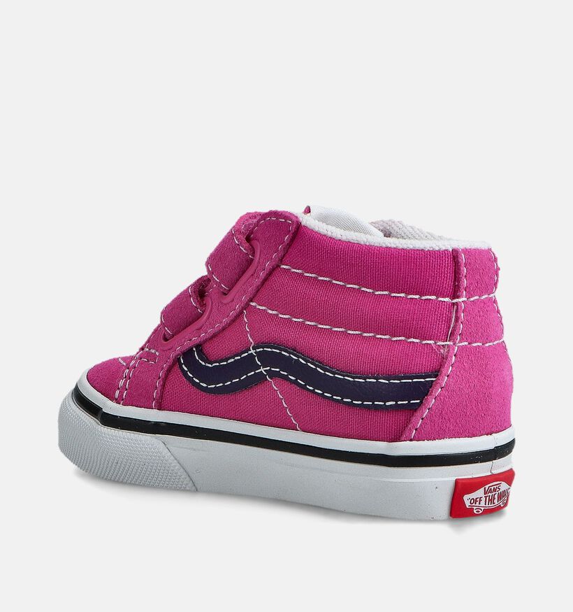 Vans Sk8-Mid Fuchsia Sneaker voor jongens, meisjes (361020)