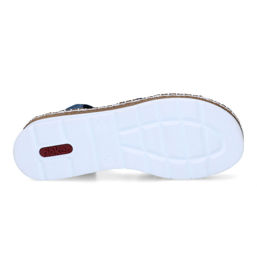 Rieker Blauwe Sandalen voor dames (323673)