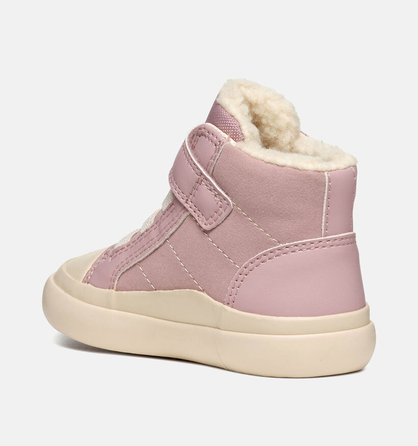Geox Gisli Chaussures hautes en Rose pour filles (345936) - pour semelles orthopédiques