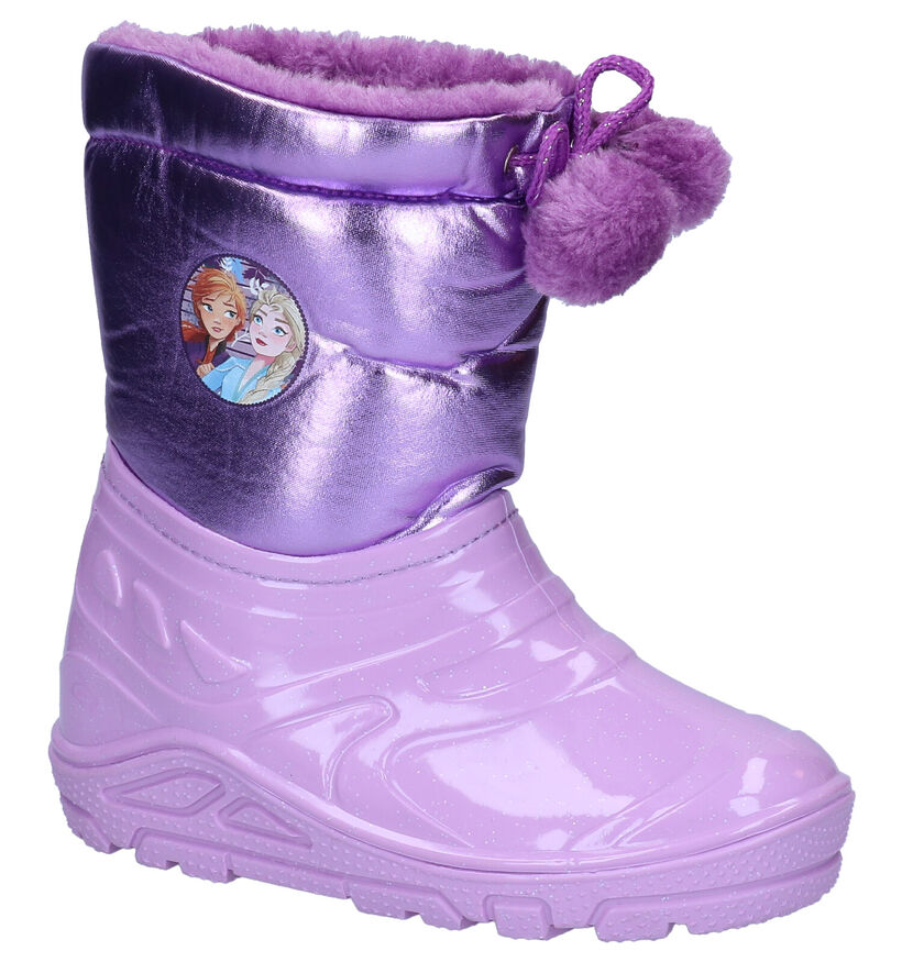 Frozen Bottes de neige en Violet en synthétique (298534)