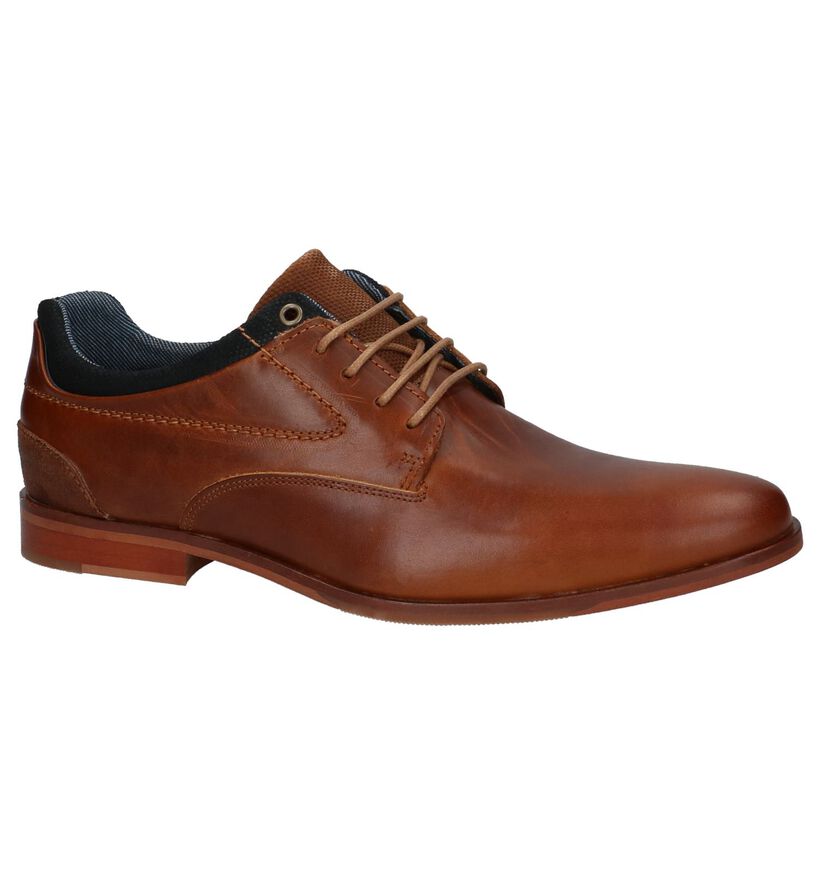 Bullboxer Chaussures habillées en Cognac en cuir (210402)