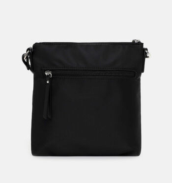 Emily & Noah Crossbody tassen Zwart/Taupe/Blauw