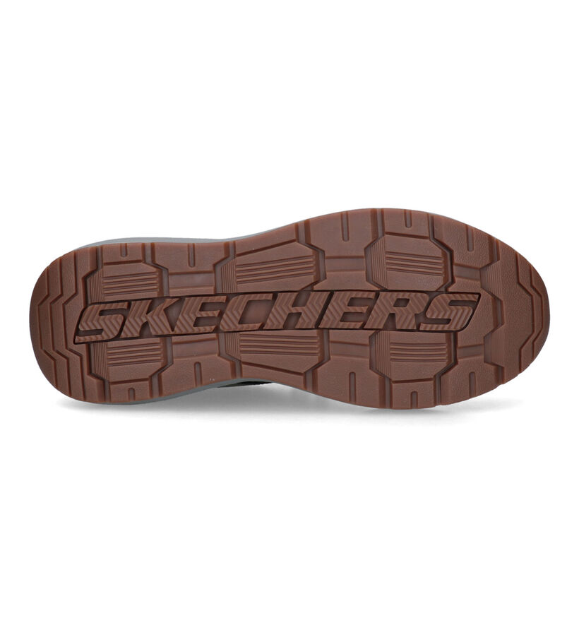 Skechers Neville Calhan Kaki Veterschoenen voor heren (326198)