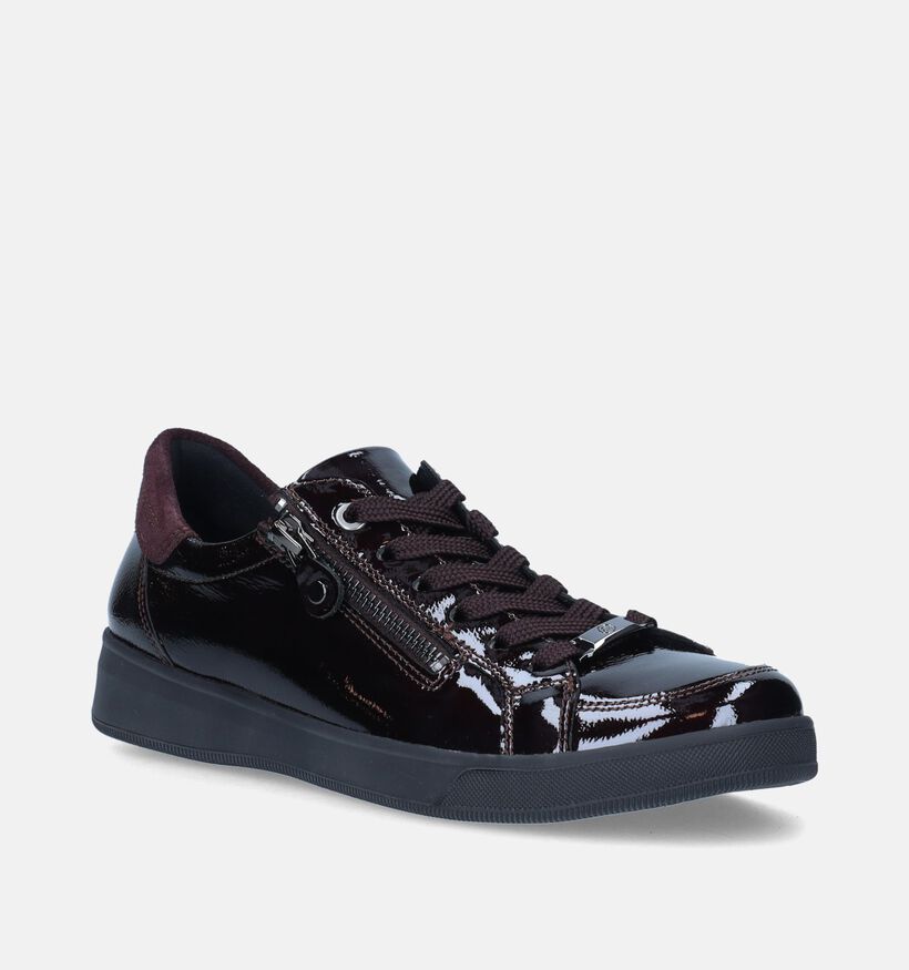 Ara Rom Highsoft Chaussures à lacets en Bordeaux pour femmes (346979) - pour semelles orthopédiques
