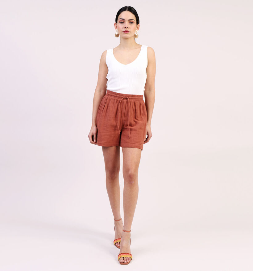 Pieces Tina Witte Short voor dames (326774)