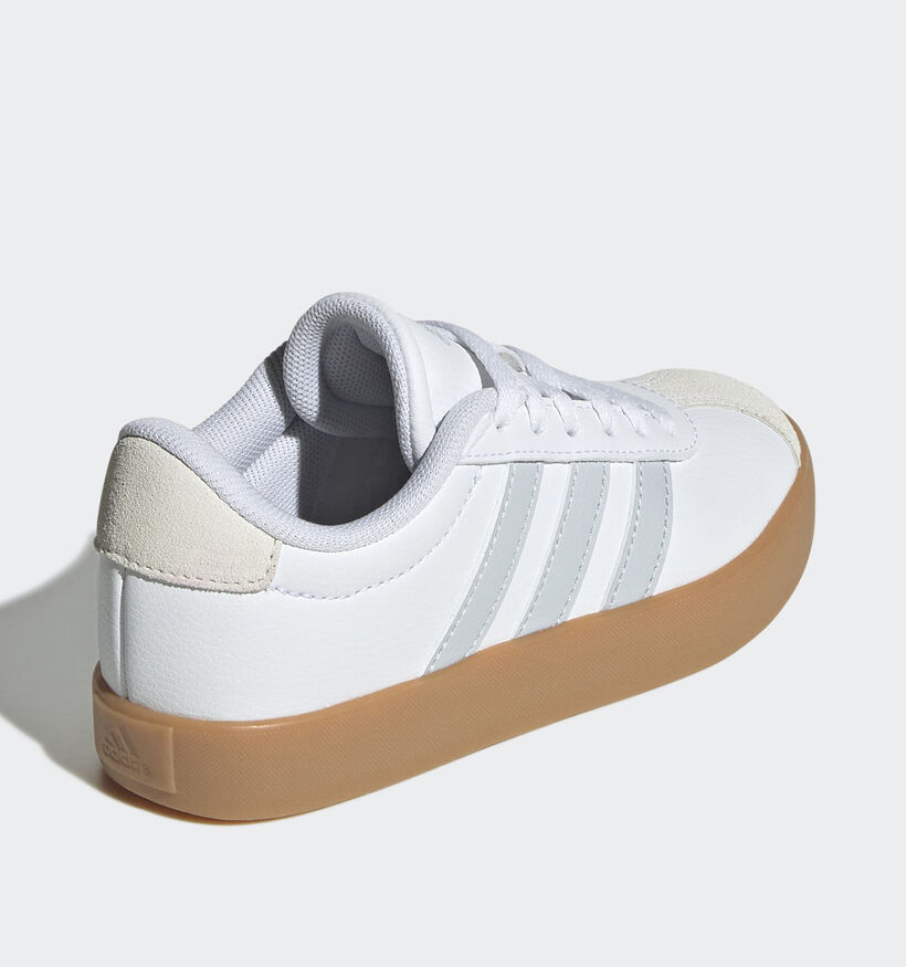 adidas VL Court 3.0 Witte Sneakers voor meisjes, jongens (365408) - geschikt voor steunzolen