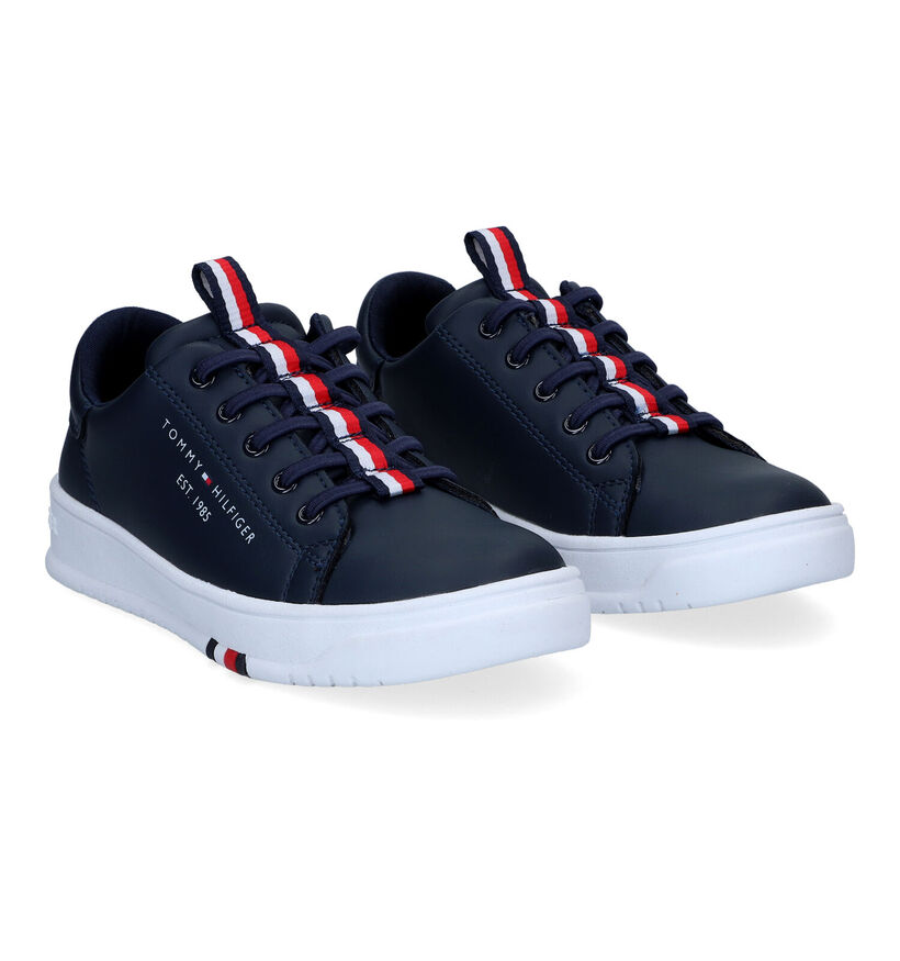 Tommy Hilfiger Baskets en Bleu pour garçons (303928)