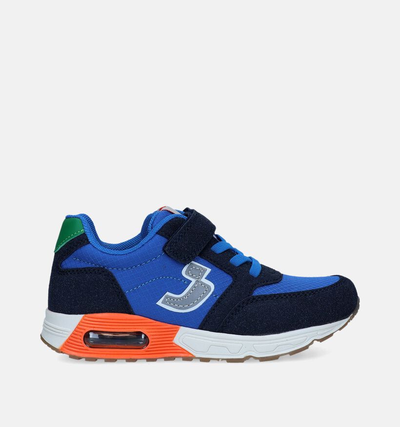 SJ Blauwe Sneakers voor jongens (338593) - geschikt voor steunzolen