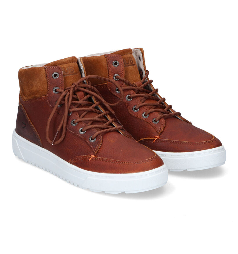 Hub Dundee Grijze Hoge Schoenen voor heren (314730) - geschikt voor steunzolen