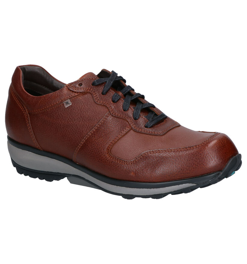 Xsensible Boston Chaussures à Lacets en Marron en cuir (259681)