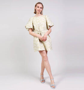 Vila Kaia Jacquard Robe en Vert pour femmes (369482)