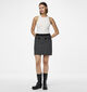 Pieces Nilja Zwarte Korte rok voor dames (346558)