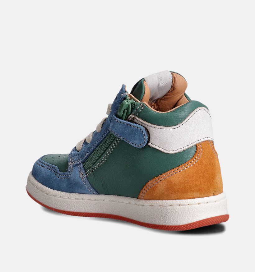 FR by Romagnoli Chaussures hautes en Vert pour filles, garçons (362345) - pour semelles orthopédiques