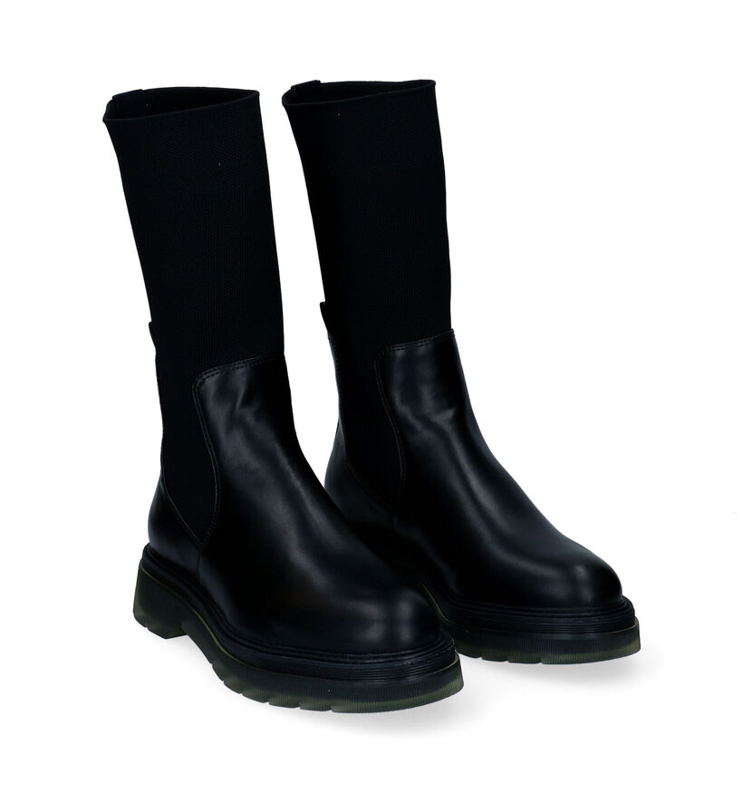Tamaris Zwarte Boots in kunstleer (297060)