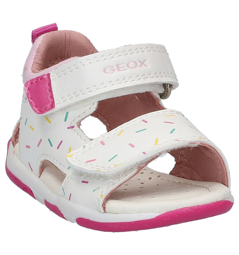 Geox Tapuz Witte Sandalen voor meisjes (286951)