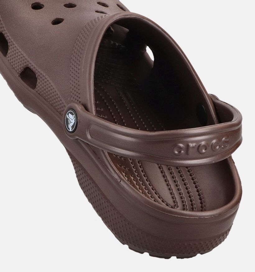 Crocs Classic Donkerbruine Clogs voor heren (370917)