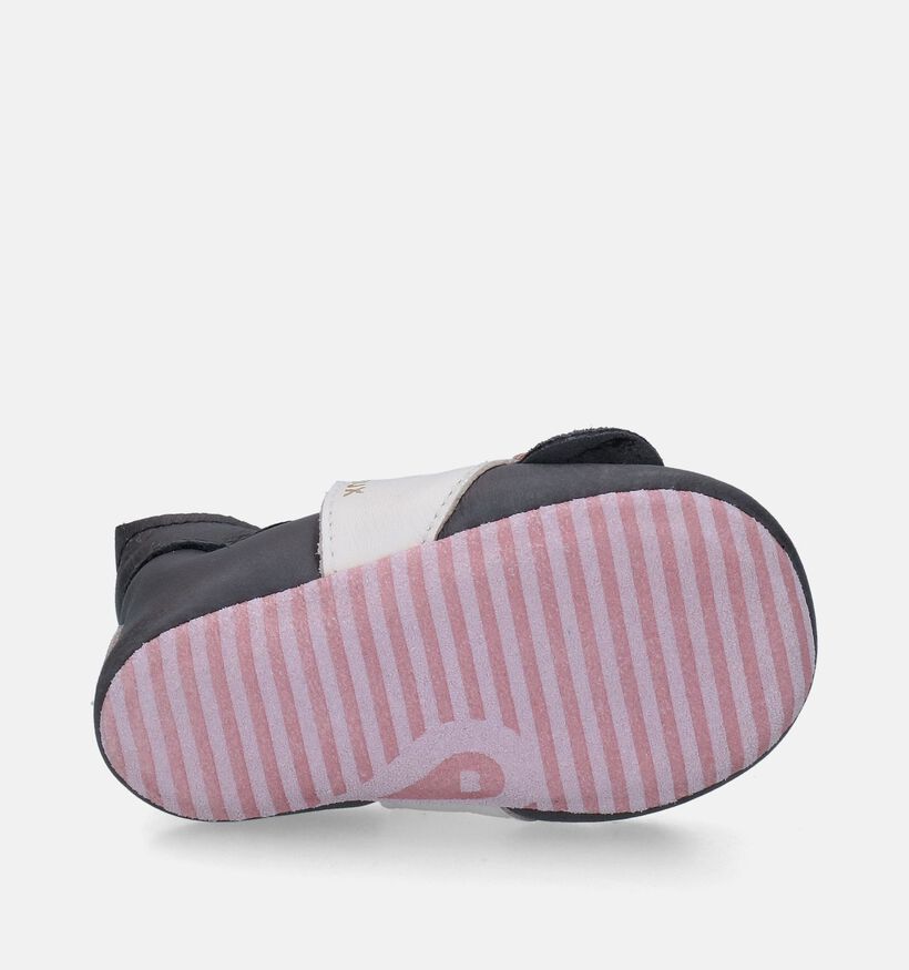 Bobux Bam Bow Chaussons pour bébé en Gris pour filles (303094)
