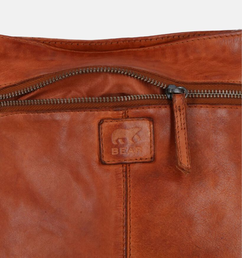 Bear Design Cognac Crossbody tas voor dames (342782)